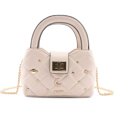 Aldo Bondar Quilted Top Handle Bag In Brown