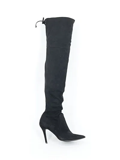 Pre-owned Aldo Boots In Black