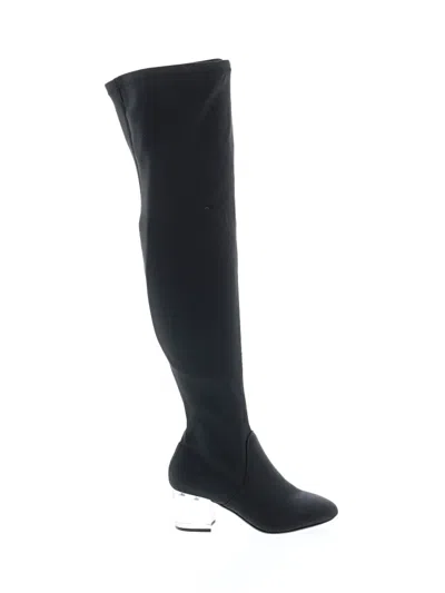 Pre-owned Aldo Boots In Black