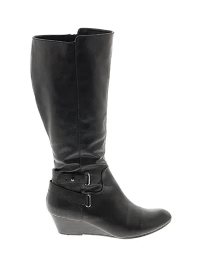 Pre-owned Aldo Boots In Black