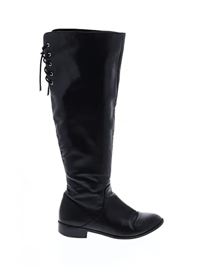 Pre-owned Aldo Boots In Black
