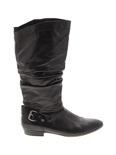 Pre-owned Aldo Boots In Black