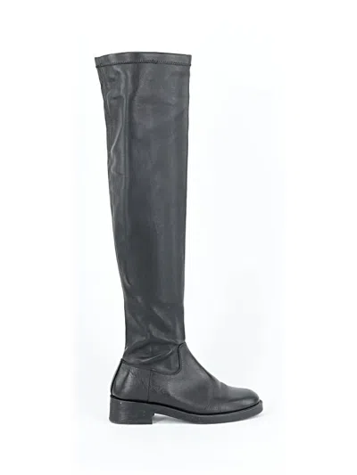 Pre-owned Aldo Boots In Black