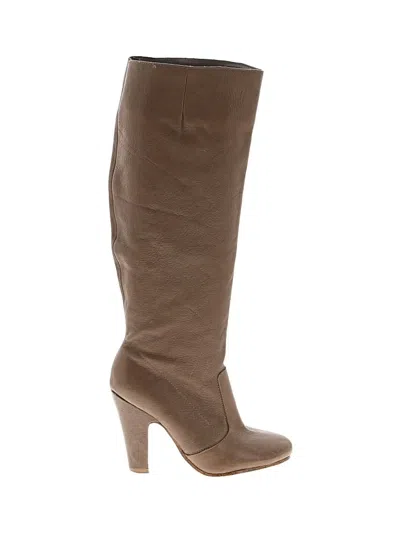 Pre-owned Aldo Boots In Brown
