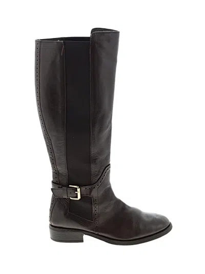 Pre-owned Aldo Boots In Brown