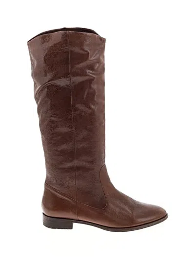 Pre-owned Aldo Boots In Brown
