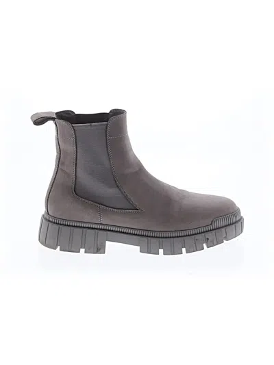 Pre-owned Aldo Boots In Gray