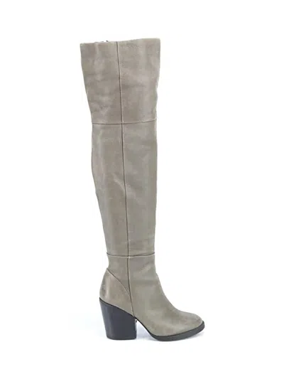 Pre-owned Aldo Boots In Gray