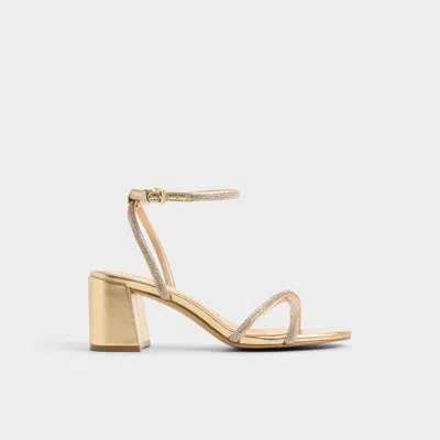 Aldo Boucliette In Gold In Multi