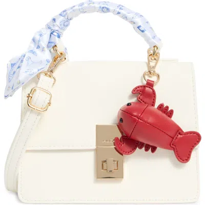 Aldo Bovan Faux Leather Handbag In White