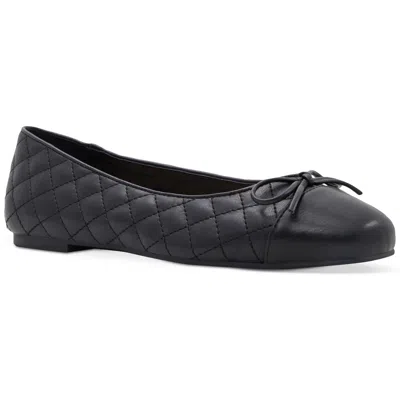 Aldo Braylynn Womens Padded Insole Leather Espadrilles In Black