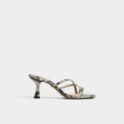 ALDO CALYPSA IN WHITE/BLACK