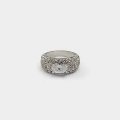 Aldo Caredar In Silver/clear Multi In Metallic
