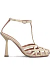 Aldo Castagna 100mm Lidia Sandals In Multi