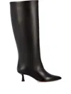 Aldo Castagna 40mm Pointe-toe Boots In Black