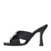 Aldo Castagna Sandals Black In Nero Neri E Grigi