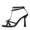 Aldo Castagna Sandals Black In Nero Neri E Grigi