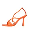 Aldo Castagna Sandals Orange In Arancio Vivaci