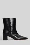 Aldo Castagna Sandy High Heels Ankle Boots In Black