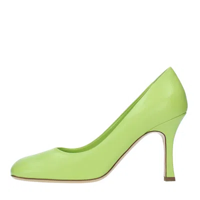 Aldo Castagna With Heel Green In Verde Blu E Verdi