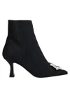 Aldo Castagna Ankle Boots In Black