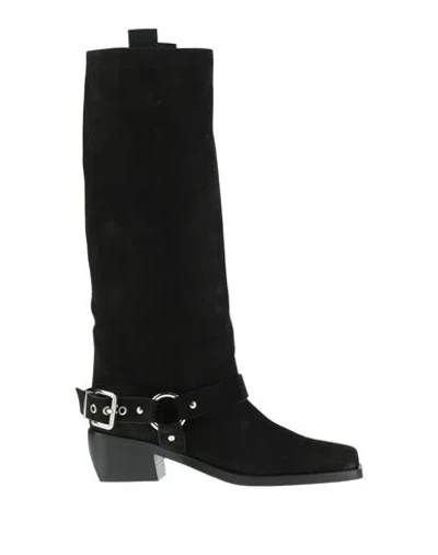 Aldo Castagna Woman Boot Black Size 8 Leather