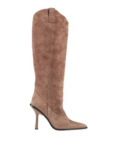 Aldo Castagna Woman Boot Brown Size 10 Leather