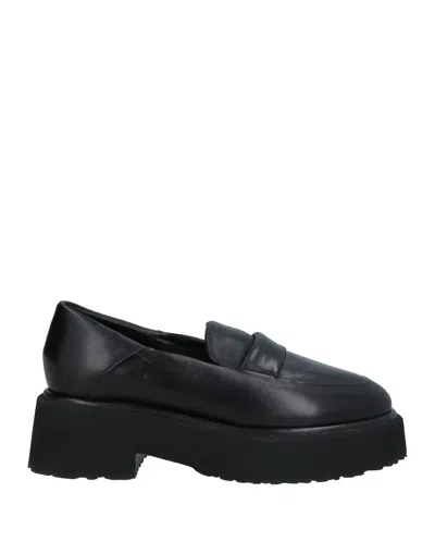 Aldo Castagna Loafers In Black