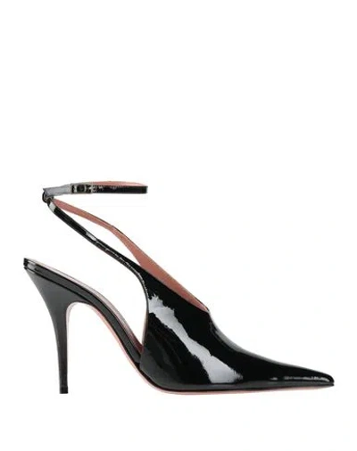 Aldo Castagna Woman Pumps Black Size 7 Leather