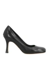 Aldo Castagna Woman Pumps Black Size 7.5 Soft Leather