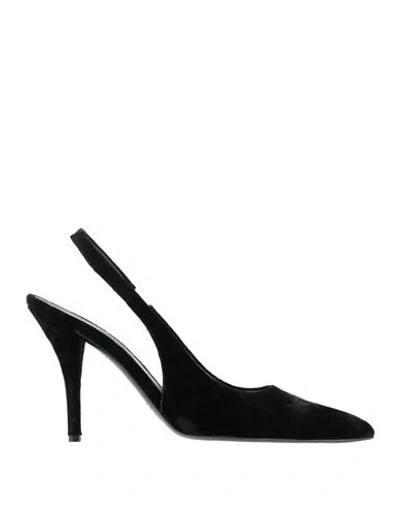 Aldo Castagna Woman Pumps Black Size 8 Leather