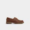 Aldo Cedric Lugged Boat Shoe In Brown
