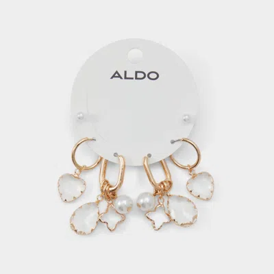 Aldo Celebes In Gold/clear Multi In Yellow