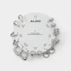Aldo Chicdays In Silver/clear Multi In Metallic