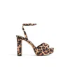 Aldo Chicgleam Ankle Strap Platform Sandal In Multi