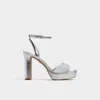 Aldo Chicglimmer In Silver In Neutral