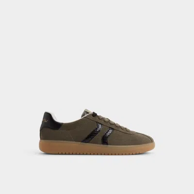 Aldo Chicsneaker In Olive In Green