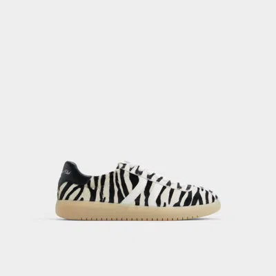 Aldo Chicsneaker In White/black In Multi