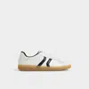 Aldo Chicsneaker2 In White/black In Neutral