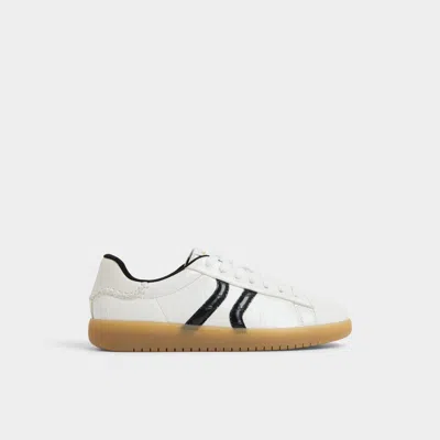 Aldo Chicsneaker2 In White/black In Neutral