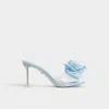 Aldo Cinderellamule In Light Blue In Blue
