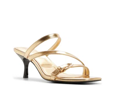Aldo Cityverse Sandal In Gold