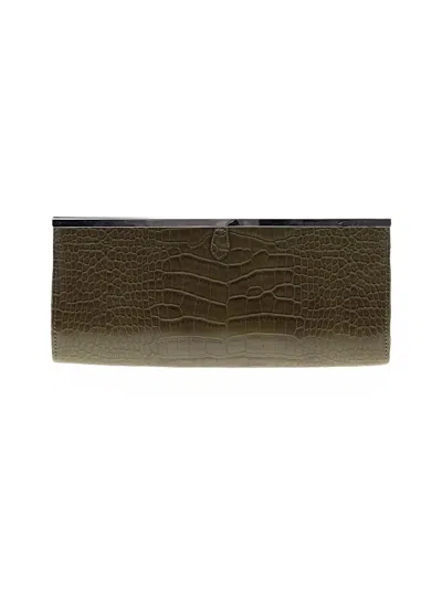 Pre-owned Aldo Clutch In Green
