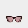 Aldo Collete In Bordo In Brown