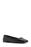 Aldo Corinthie Ballet Flat In Other Black