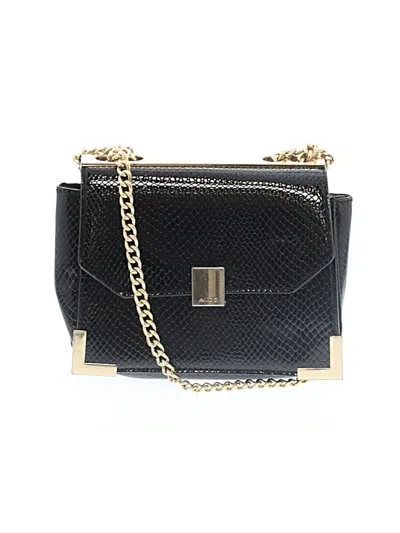 Pre-owned Aldo Crossbody Bag In Black