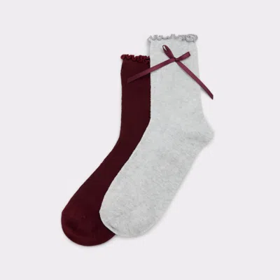 Aldo Cutiebow In Grey In Multi