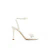 Aldo Daisylily Ankle Strap Sandal In White