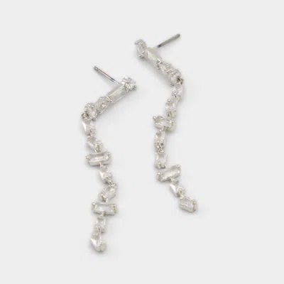 Aldo Darly In Silver/clear Multi In Metallic