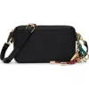 Aldo Ddemii Faux Leather Crossbody Bag In Black